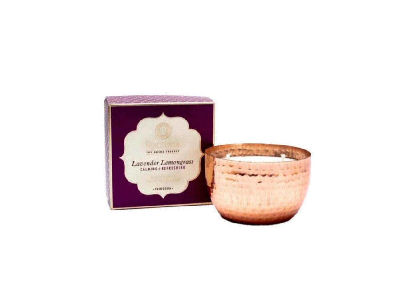 Ayurveda Duftkerze 2-Docht Tridosha - European Ayurveda® | Shop