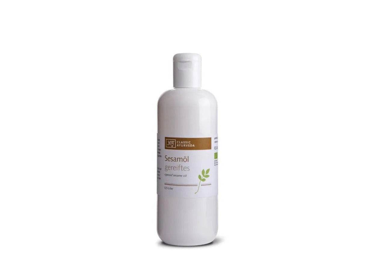 Classic Ayurveda Bio Sesamöl gereift 500 ml - European Ayurveda® | Shop