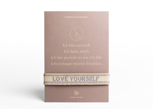 European Ayurveda® Armband Love yourself