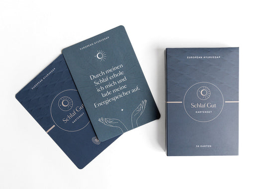 European Ayurveda® Schlaf Gut Kartenset