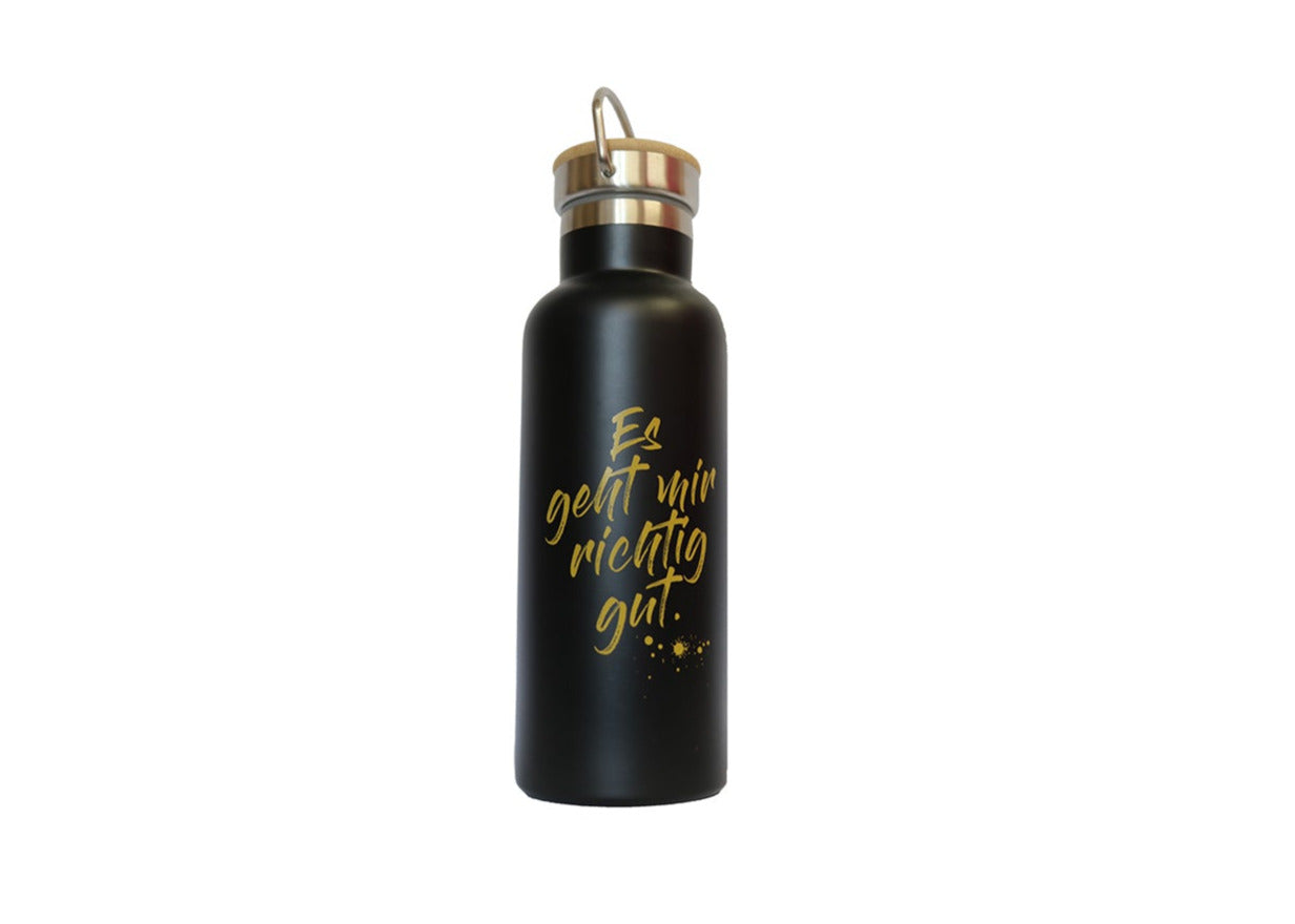 European Ayurveda® Trinkflasche Es geht mir richtig gut