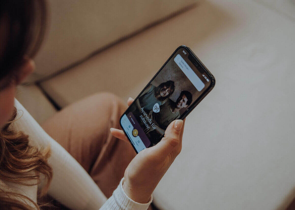 European Ayurveda App mit Inhalten zu Inner Beauty und Ayurveda Wissen.