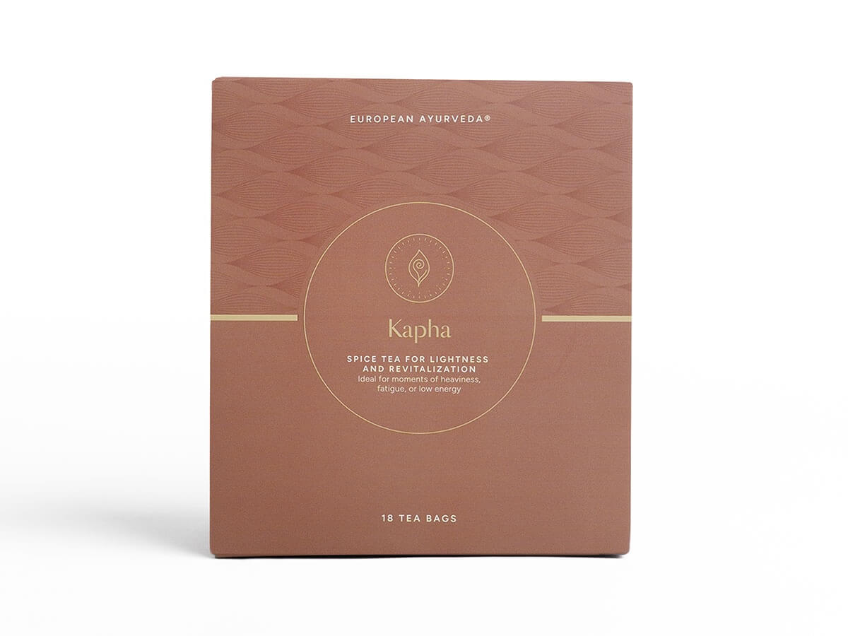 European Ayurveda Kapha Tee – ayurvedischer Kräuter- und Gewürztee zur Balance des Kapha-Doshas.